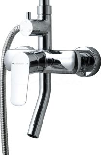 Душевая стойка Bravat Rhein F6429564CP-A-ENG Душевая стойка Bravat Rhein F6429564CP-A-ENG