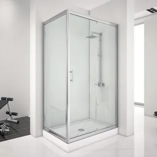 Душевой уголок Aquanet Alfa NAA1131 168417 120x80 см стекло прозрачное профиль хром