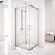 Душевой уголок Aquanet Alfa Cube NAA1142 168416 90x90 см стекло прозрачное профиль хром