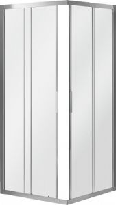 Душевой уголок квадратный, хром BelBagno SELA-A-2-90-C-Cr
