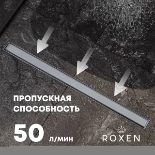 Душевой лоток Roxenbath Supra 91020-40 40 см хром