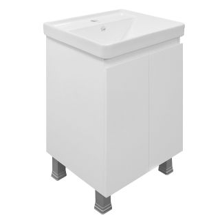 Тумба с раковиной Azario Мила CS00097990 50 см белый