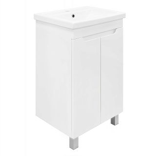 Тумба с раковиной Azario Kantri CS00097247 50 см белый глянец