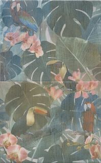 Плитка Kerama Marazzi FMB019 Керамический плинтус 25x15x1,5 Пальмовый лес коричневый матовый