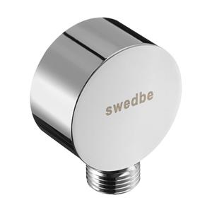 Шланговое подсоединение Swedbe Platta 5506 хром