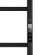 Полотенцесушитель электрический Wonzon & Woghand Wismar WW-AL202-MB 47x90 см чёрный матовый