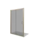Душевое ограждение Good Door JAZZE WTW-140-B-BR бронза