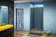 Душевое ограждение Good Door JAZZE WTW-140-B-BR бронза