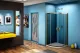 Душевое ограждение Good Door JAZZE R-100-B-BR бронза