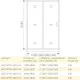 Душевое ограждение Good Door JAZZE WTW-130-C-G золото