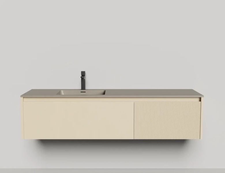 Подвесная тумба Salini Domino 27D116ON 160см эмаль Onda Plus Подвесная тумба Salini Domino 27D116ON 160см эмаль Onda Plus