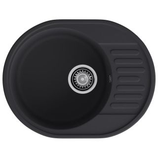 Кухонная мойка GranFest Quarz 58 черный
