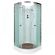 Душевая кабина Deto ЕМ1580 N (без крыши) 80х80х208 см