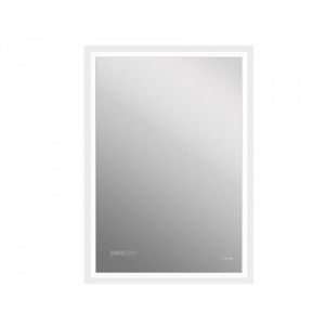 Зеркало Cersanit Design Pro LU-LED080*60-p-Os 60x85 см с часами и антизапотевателем