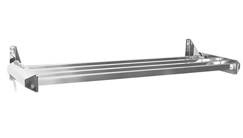 Полка электрическая Domoterm DMT 73 25x83 EK L хром