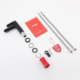 Смеситель для раковины Raglo R03.10.06 чёрный Смеситель для раковины Raglo R03.10.06 чёрный