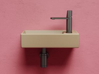 Раковина подвесная Ceramicanova Элемент (Element) CN6051LMC 41 см капучино матовый