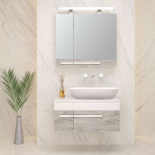 Тумба под раковину Runo подвесная (под умывальник Moduo Square 50/ Гамма 56/ Infinity 60 ) Вудлайн 85 (00-00001010) Тумба под раковину Runo подвесная (под умывальник Moduo Square 50/ Гамма 56/ Infinity 60 ) Вудлайн 85 (00-00001010)