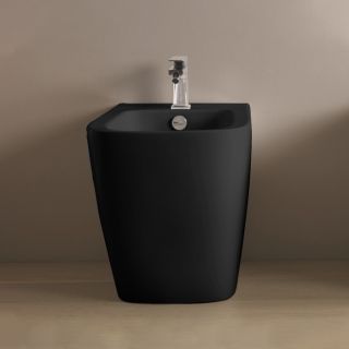 Биде Artceram A16 ASB002 17 00 nero matt *1 черное Биде Artceram A16 ASB002 17 00 nero matt *1 черное