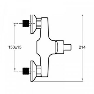 Смеситель для душа Jacob Delafon EO  E24159RU-CP Смеситель для душа Jacob Delafon EO  E24159RU-CP