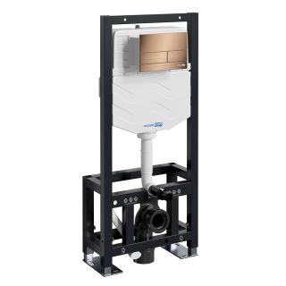 Система инсталляции для унитазов WasserKRAFT Dill 61TLT.010.ME.RG04 с кнопкой смыва