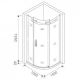 Душевой уголок Good Door Altair R-100-C-CH стекло прозрачное Душевой уголок Good Door Altair R-100-C-CH стекло прозрачное