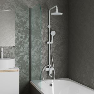 Душевая стойка D&K Bayern.F?rth DA1523708B18 белый