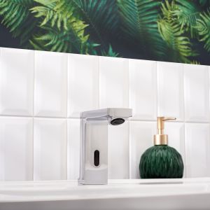 Сенсорный смеситель для раковины BOOU LT254AC/DC хром