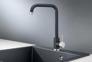 Смеситель для кухни Granula Standart ST-4033, ШВАРЦ Смеситель для кухни Granula Standart ST-4033, ШВАРЦ