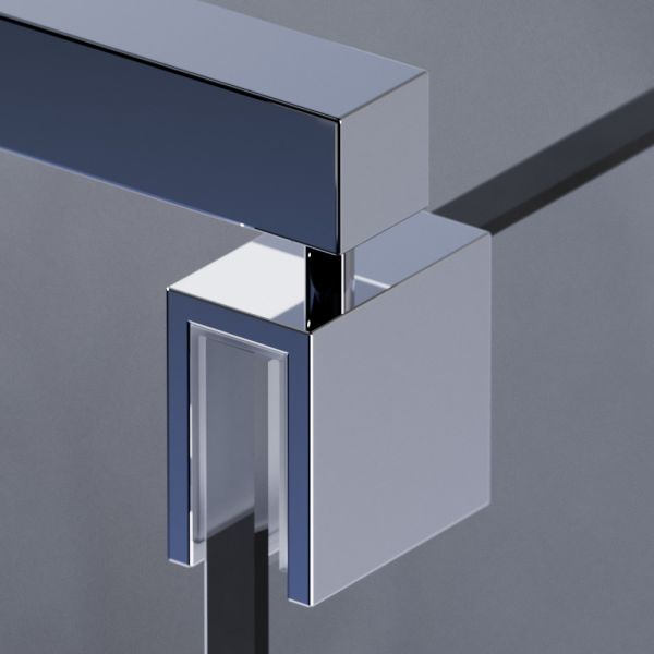 Душевая перегородка AM.PM Func W84WI-100-F1-MTE 100 см