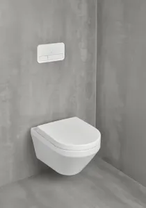 Унитаз подвесной Villeroy & Boch Architectura 4694CL01 TwistFlush с сиденьем Soft Close белый