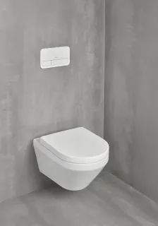 Унитаз подвесной Villeroy & Boch Architectura 4694CL01 TwistFlush с сиденьем Soft Close белый Унитаз подвесной Villeroy & Boch Architectura 4694CL01 TwistFlush с сиденьем Soft Close белый