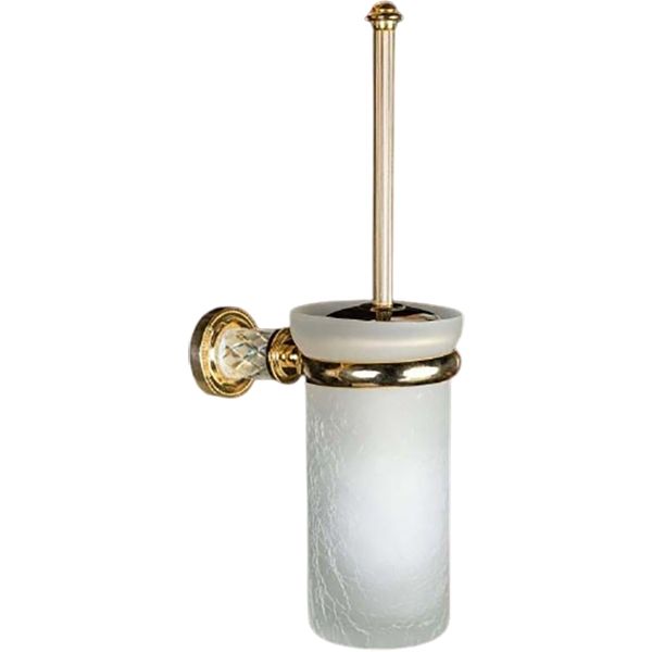 Щётка для туалета Boheme Murano Crystal золото 10913-CRST-G