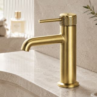 Смеситель для раковины WasserKRAFT Muritz 9803BG золото матовое