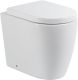 Унитаз приставной BelBagno Марина BB105CBR/BB105SC безободковый с микролифтом белый