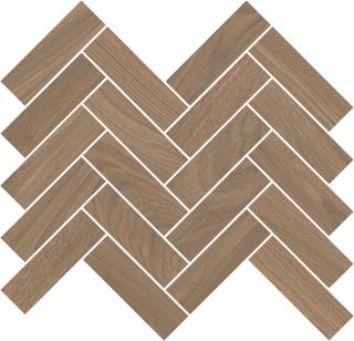 Декор Kerama Marazzi T042\SG5265 Монтиони мозаичный коричневый матовый 34x35.5x0,9