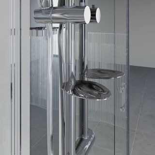 Душевая кабина Niagara Ultra 100x100 NG-709-01 7090164 профиль хром стекло прозрачное