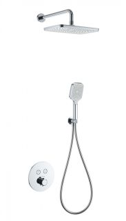 Душевой комплект Wonzon & Woghand WW-D2017-A-CR с термостатом хром