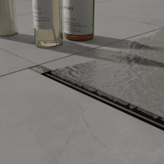 Душевой трап Roxenbath Razor Gun Metal 910100GM 80 см оружейная сталь