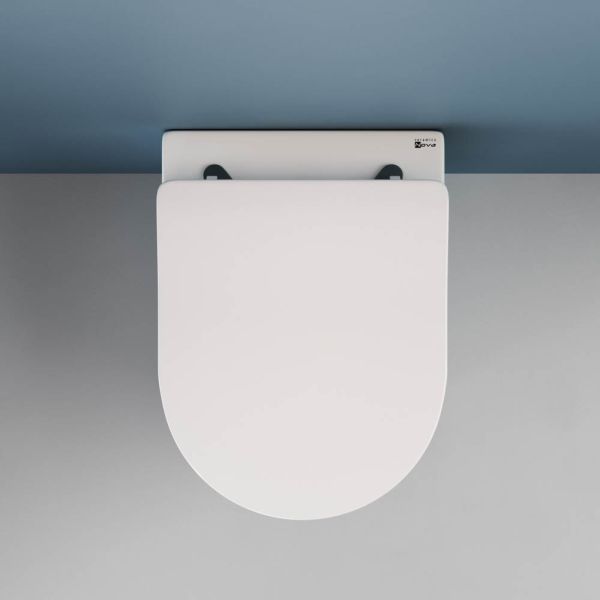 Подвесной унитаз Ceramica Nova Moments CN3003 безободковый белый Подвесной унитаз Ceramica Nova Moments CN3003 безободковый белый