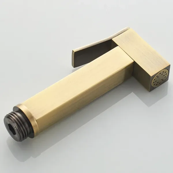 Гигиенический душ со смесителем Shevanik S137Q бронза