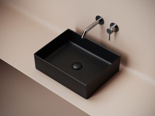 Раковина Ceramicanova Элемент (Element) CN6069MB 47 см чёрный матовый