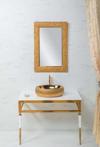 Консоль Armadi Art Vogue 100см золото 890-G