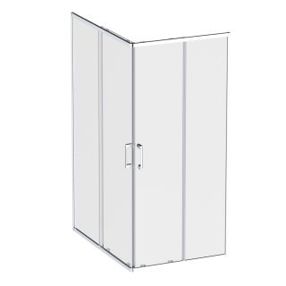 Душевой уголок Am.Pm Above W9XG-403-12090-MT 120x90 см профиль хром стекло прозрачное