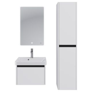 Пенал Dreja Luxury 99.2013 35 см белый матовый