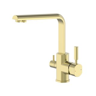 Смеситель для кухни Wonzon & Woghand WW-88458003-BG c подключением фильтра брашированное золото Смеситель для кухни Wonzon & Woghand WW-88458003-BG c подключением фильтра брашированное золото