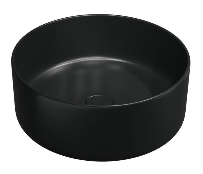 Накладная раковина Charus Teolo 700-011B 36см чёрный