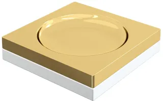 Мыльница Boheme Qubic 10960-G золото