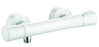 Термостат для душа Kludi Zenta белый/хром 351009138 Термостат для душа Kludi Zenta белый/хром 351009138