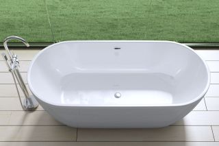 Акриловая ванна Art&Max 150x78см белый AM-518-1500-780